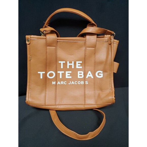 Marc Jacobs The Tote Bag Small Tan Leather NWT New